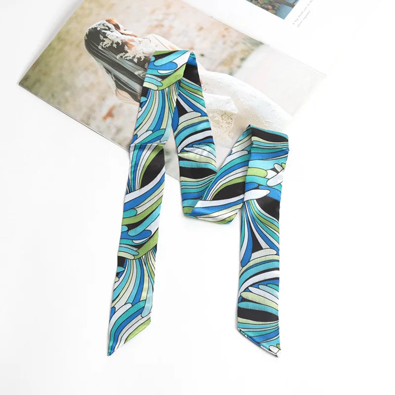 Eleganter Blumenschal für Frauen Haar Accessoire oder Taschenband