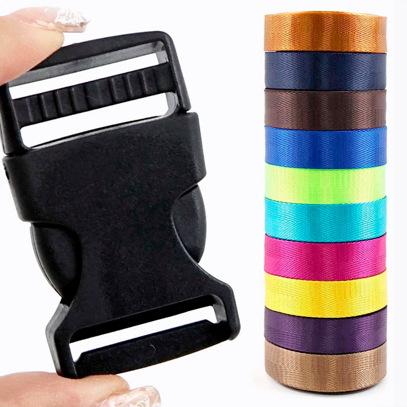 Vielseitiger Kunststoff Drehkarabiner Seitenschnalle für Rucksäcke