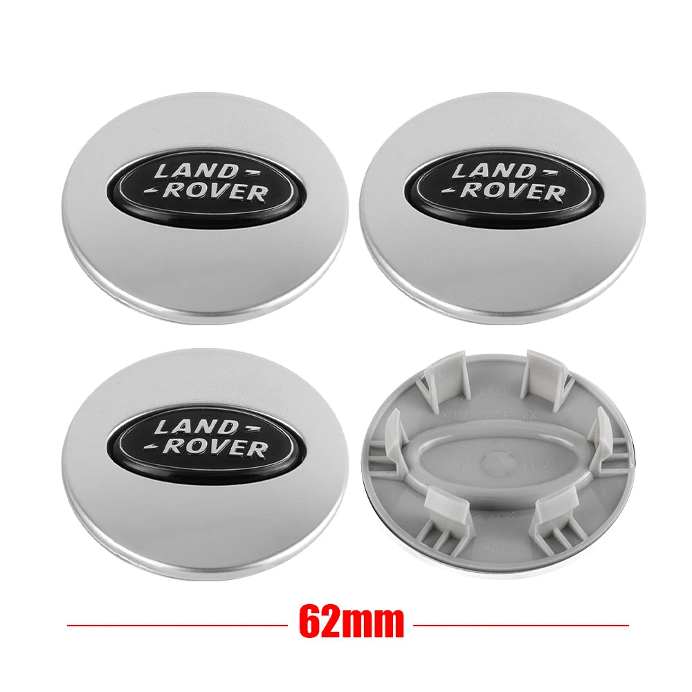 62 mm Radnabenabdeckung 4er Set ABS selbstklebend wetterfest