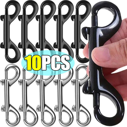 Robuste Doppelseitige Karabinerhaken f&uuml;r Outdoor und Haushal
