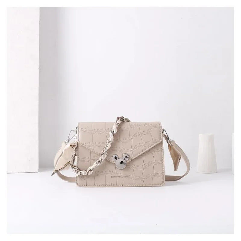 Kreative Damen Schultertasche mit großer Kapazität und Cartoon Motiv