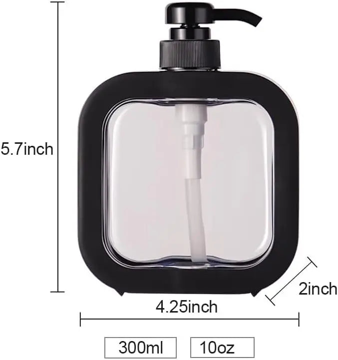 Bad Seifenspender nachfüllbar – 300ml/500ml für Shampoo Lotion Reise