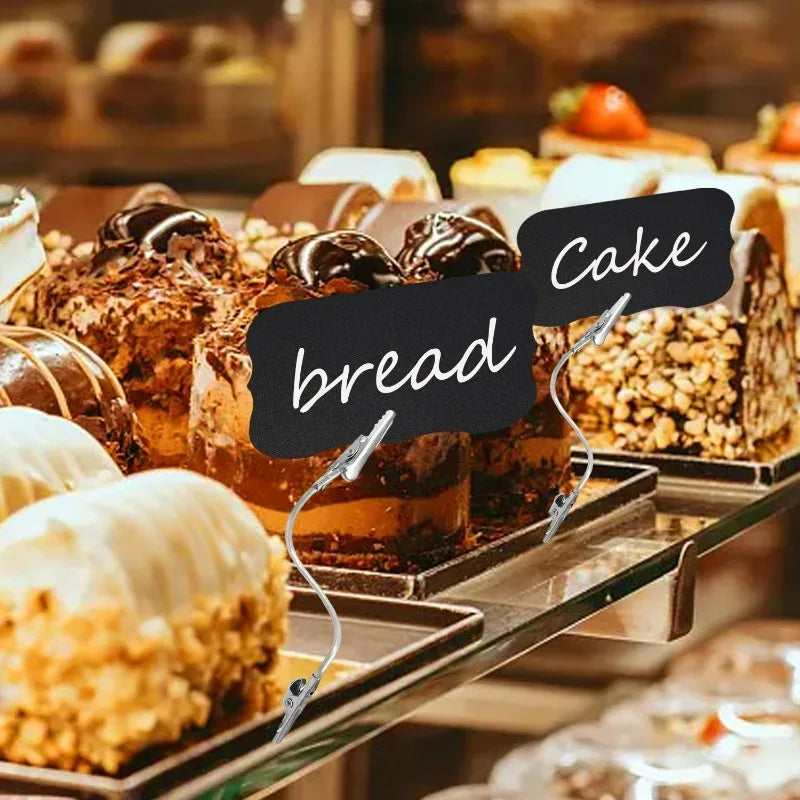 50 Stück Doppelköpfige Flexible Metall Clips Edelstahl Krokodil Clips