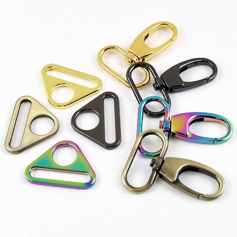 Metall Taschengurt Schnallen Drehverschluss Karabiner 19-38mm DIY Zubehör
