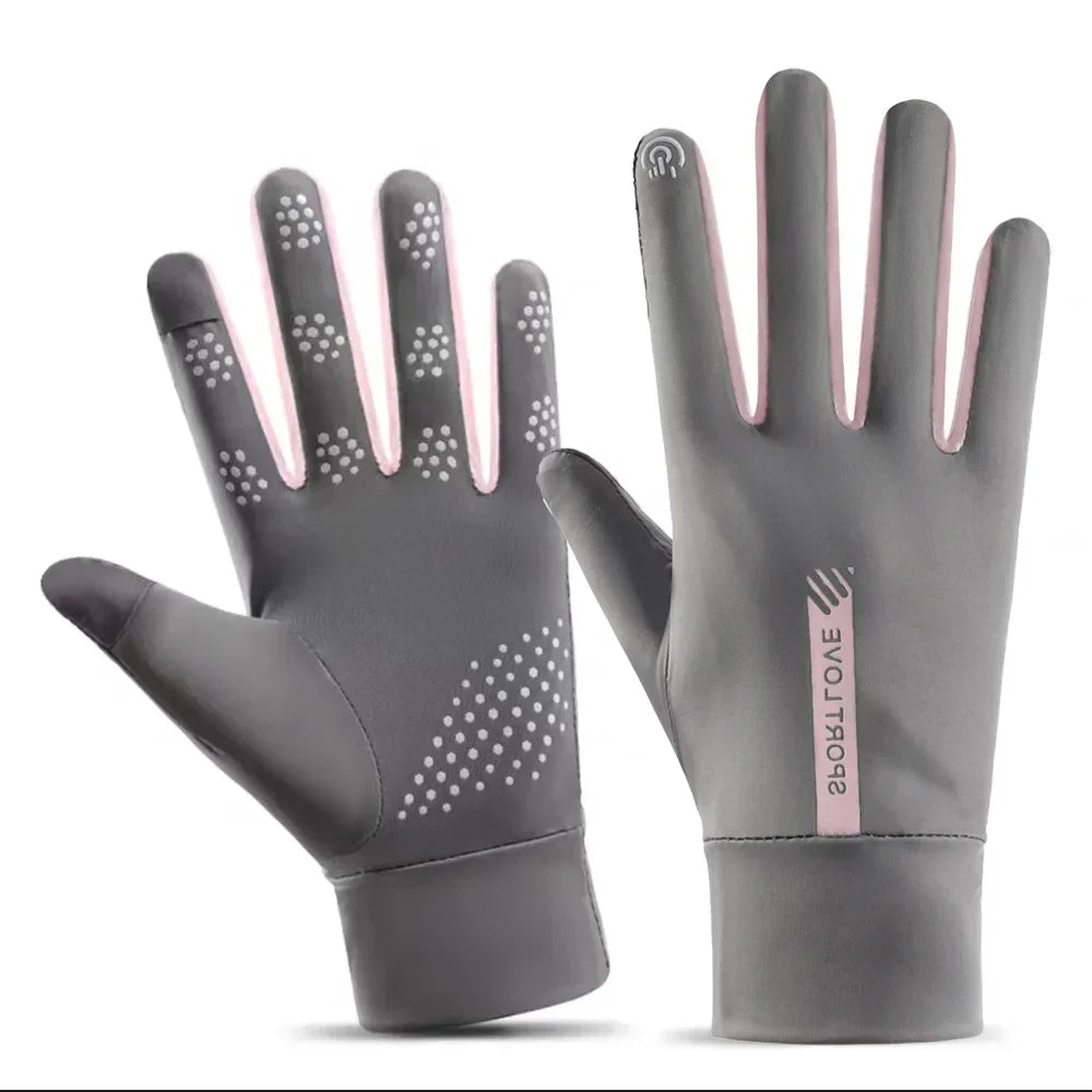 Sommer Fahrrad Handschuhe Halbfinger UV Schutz Atmungsaktiv Rutschfest