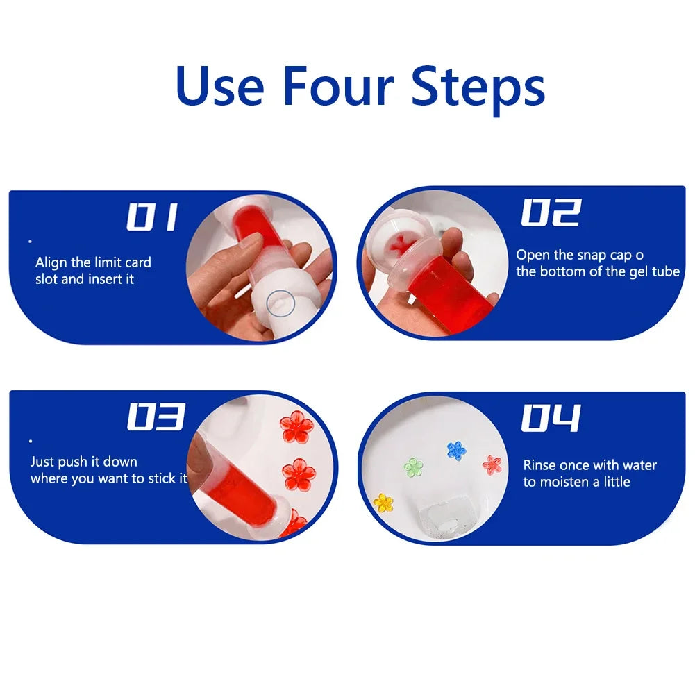 Aromatisches Toilettengel gegen Gerüche für frischen Duft