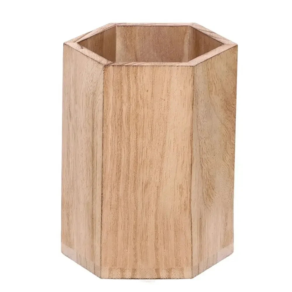 Multifunktionaler Stifthalter aus Holz mit großer Kapazität-Yabubestshop