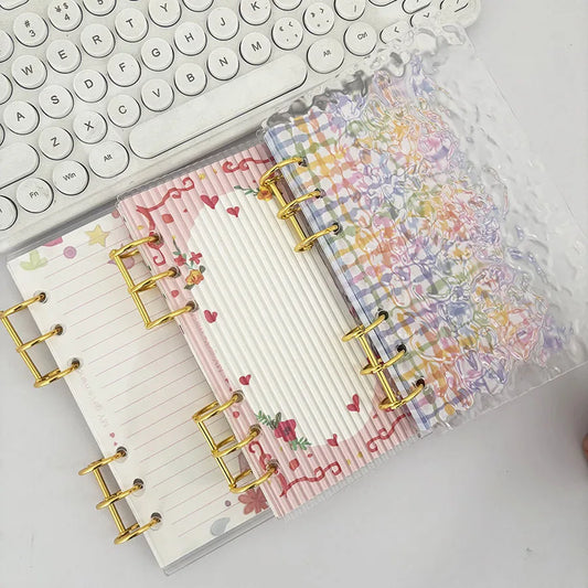 A6 Acryl Binder mit linierter Deckel für flexibles Journal und Planung