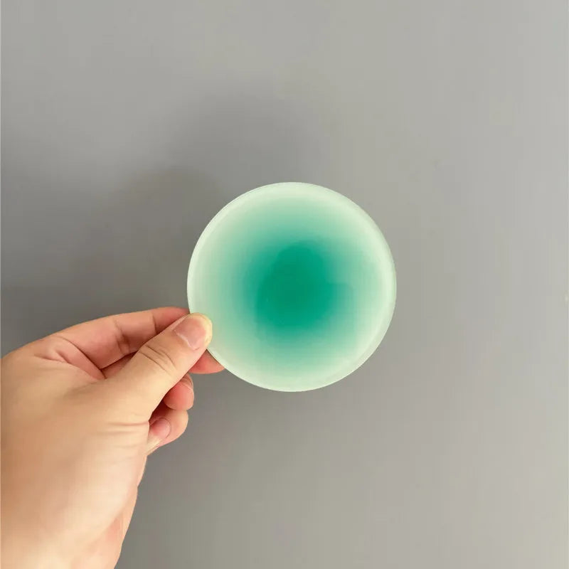 Gradient Candy Farbe Acryl Untersetzer für Café und Dekoration