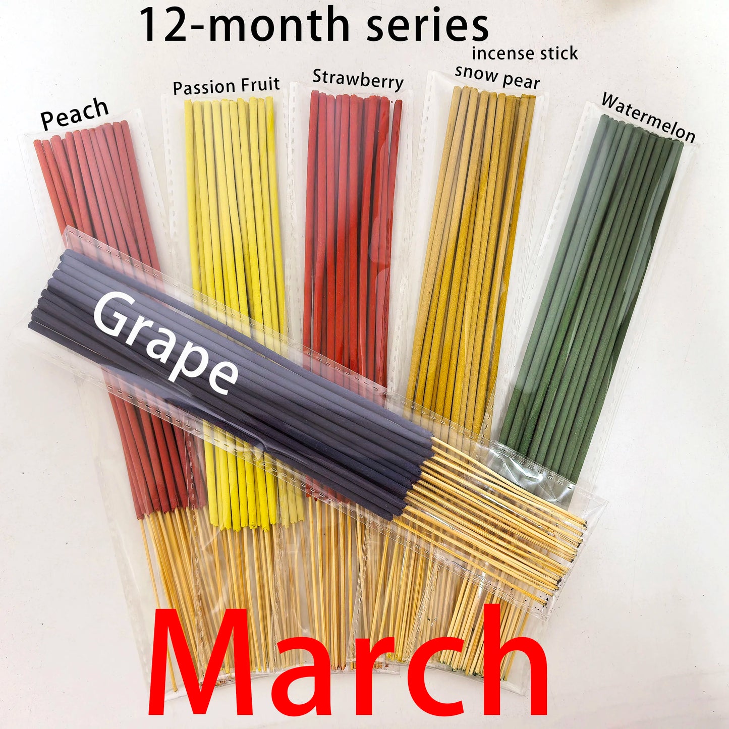 Räucherstäbchen Set mit 126 Stäbchen für Yoga Meditation und Reinigung