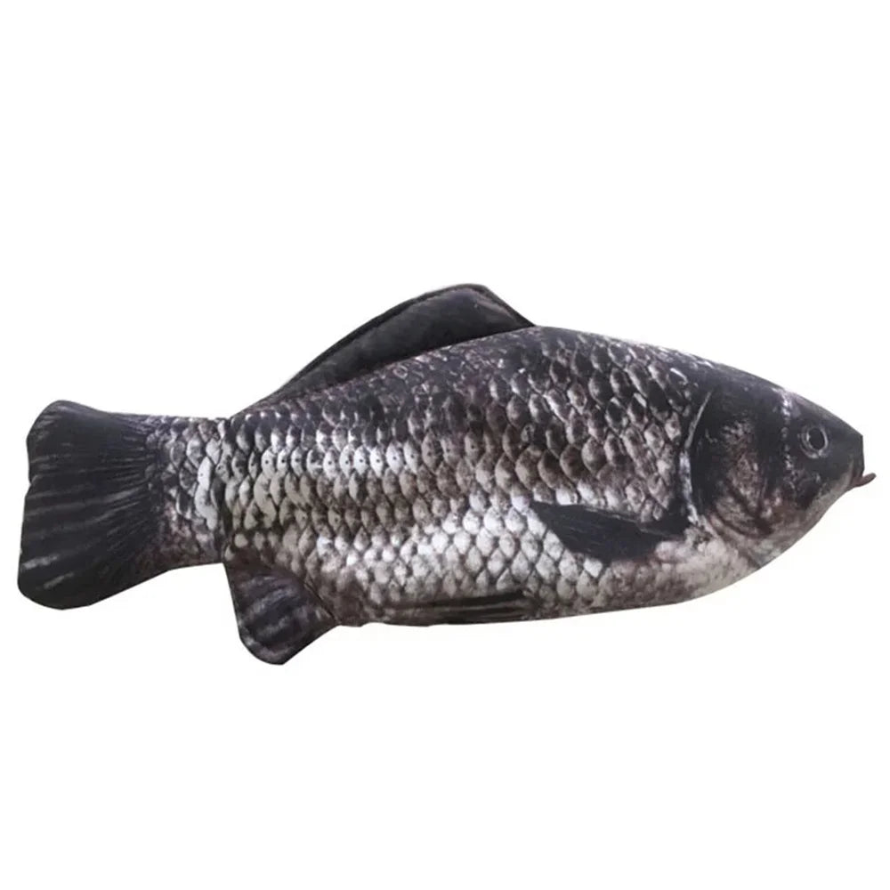 Lustiges Federmäppchen in Fischform aus Stoff – ideal für Bürobedarf
