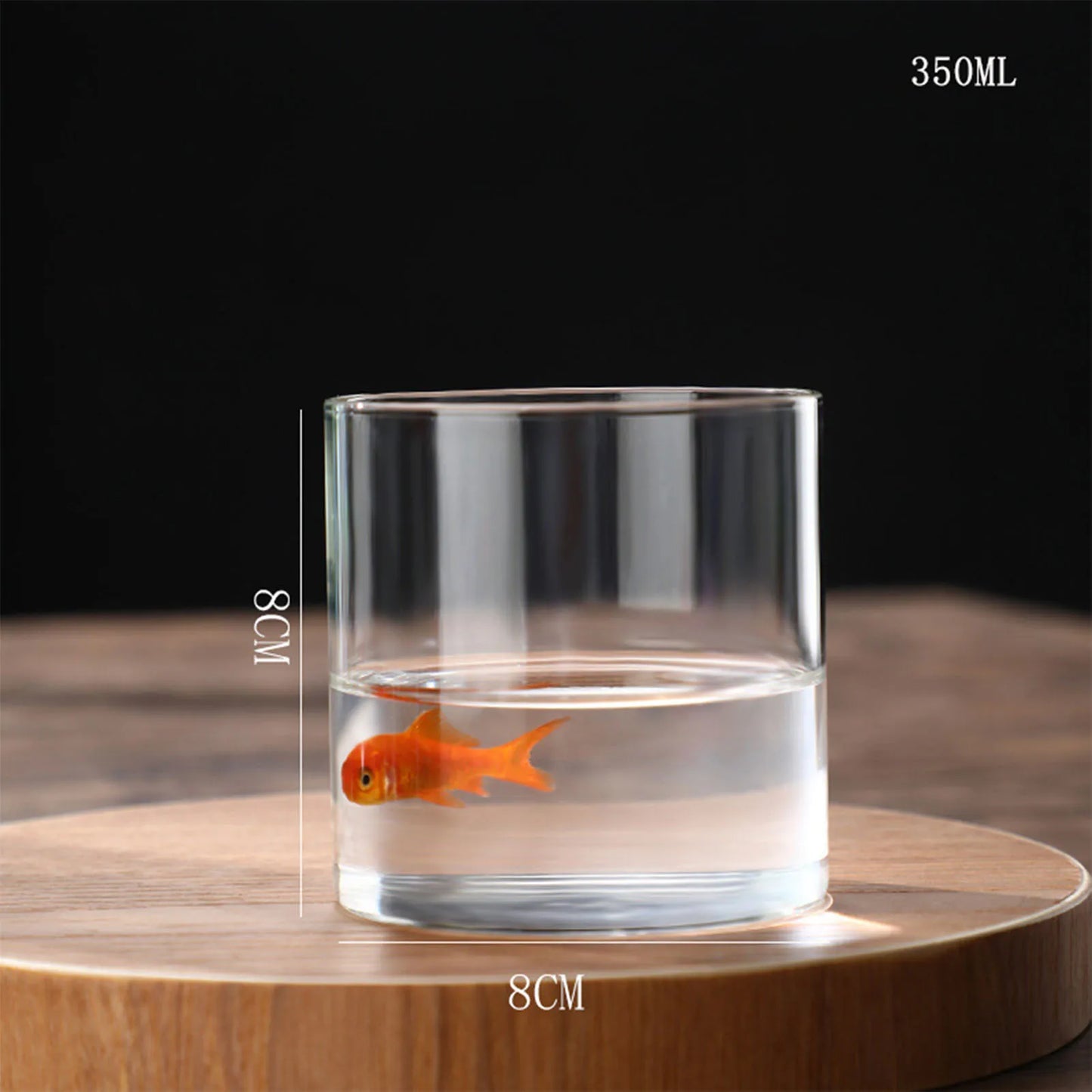 Transparente Glas-Hydrokulturvase Zylinderform für Blumen und Deko