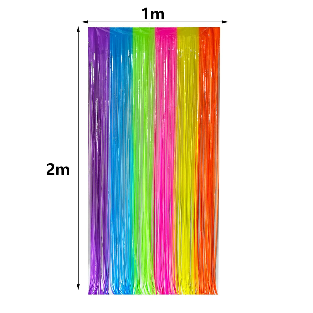 Neon Party Hüte für Erwachsene Leuchten unter UV Licht Effekt