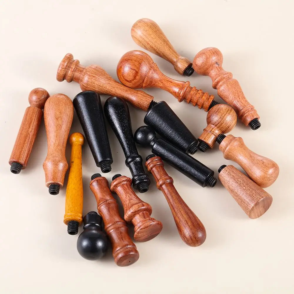 Retro Holzgriff für Wachssiegelstempel Dekoration und DIY