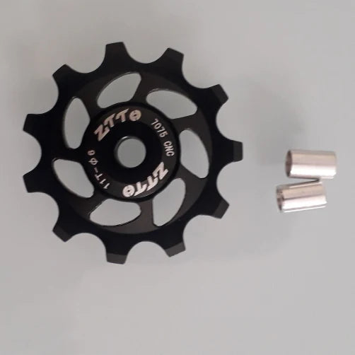 Leicht - langlebig: 11T MTB Schaltwerk Jockey Rad mit Keramiklager, 5 Farben