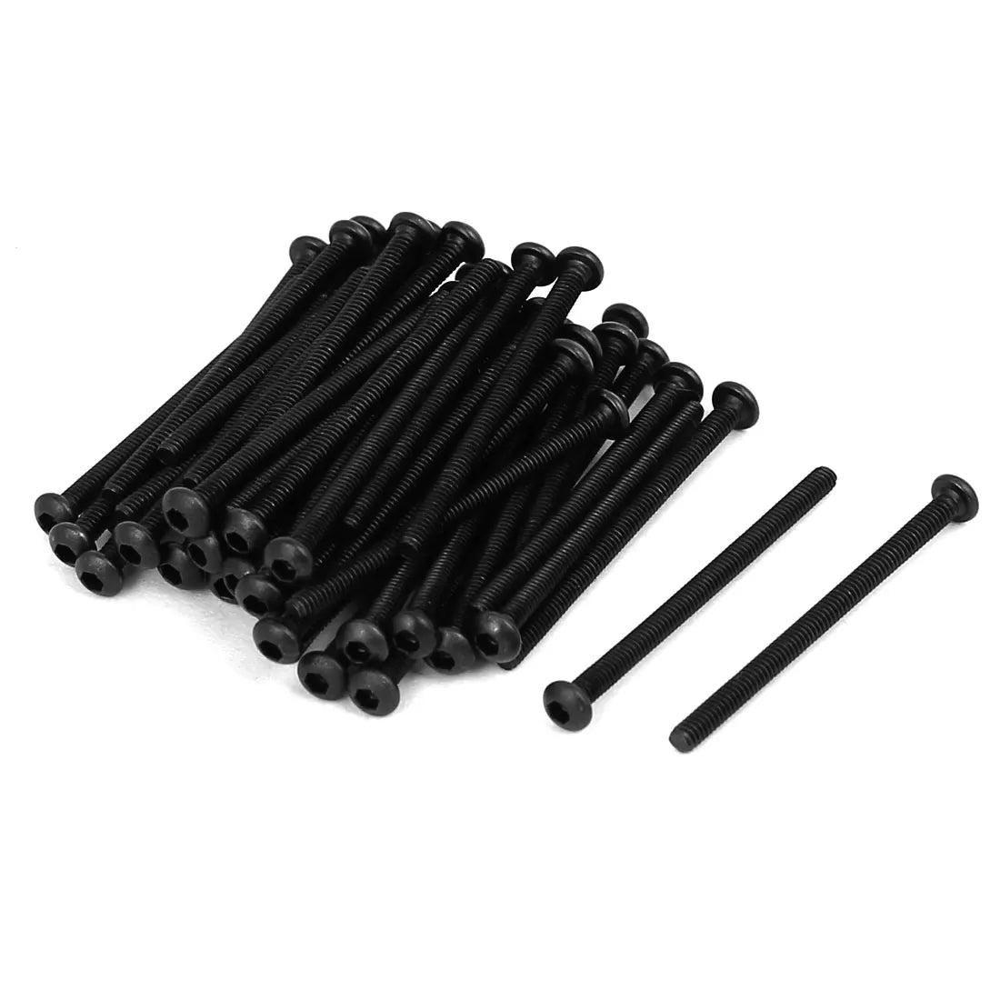 Uxcell M2 Innensechskant Schrauben aus legiertem Stahl, 10,9 Knopf Kopf-Yabubest - Home & More