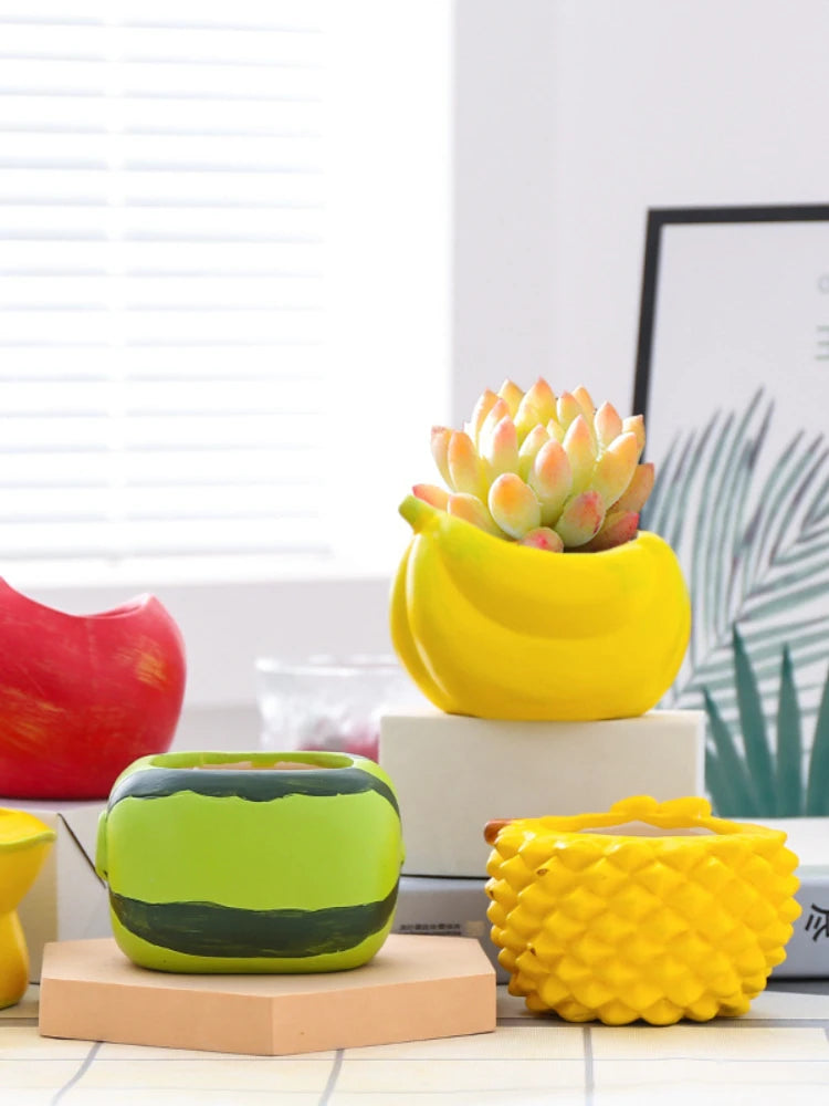 Handgefertigter Keramik Blumentopf charmantes Design für Pflanzen