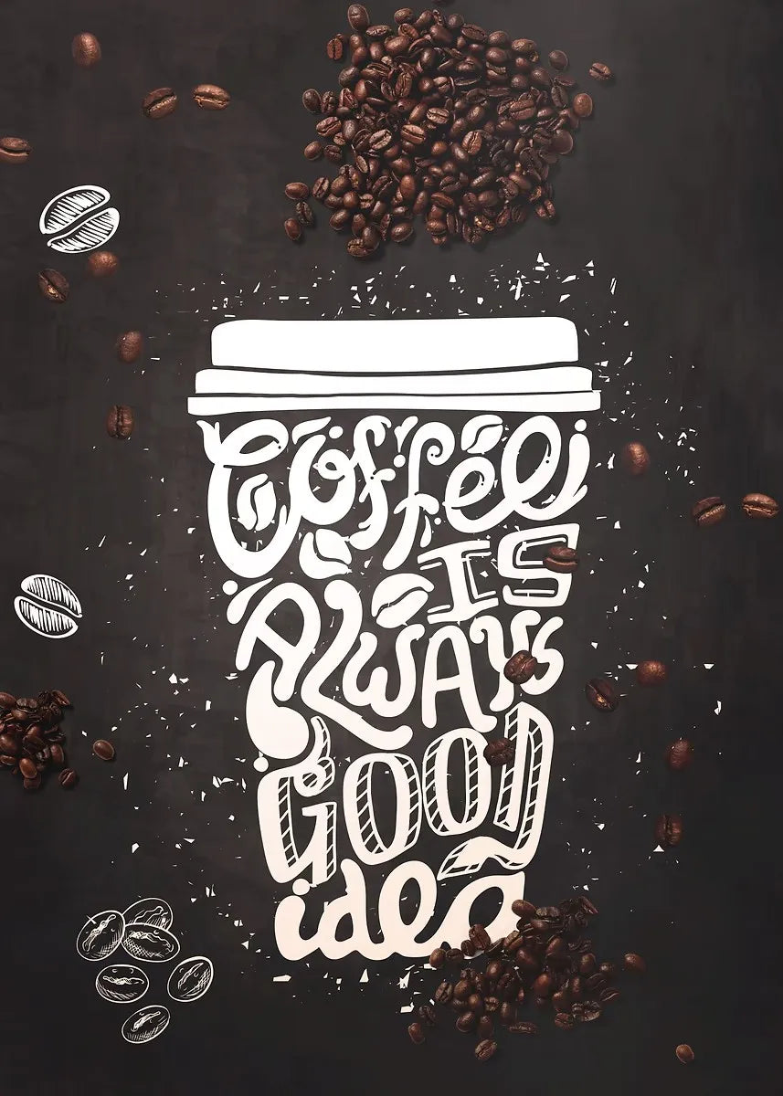 Kaffeetasse Poster Nordic Drucke Kaffee Bäckerei Kuchen Pizza Tafeln Leinwand Malerei Bilder für Cafe Shop Home Küche Dekor