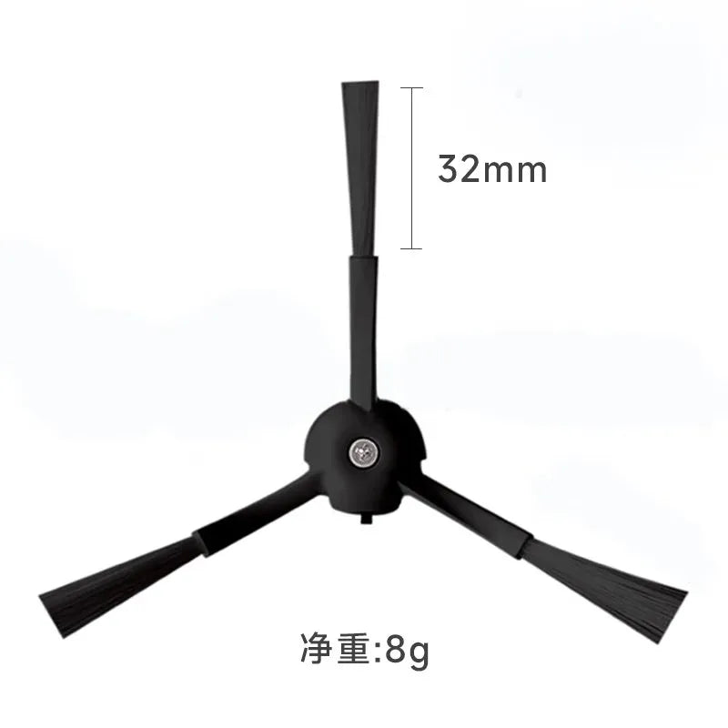 Seitenbuersten Ersatz fuer Roborock Modelle mit langlebigem Kunststoff