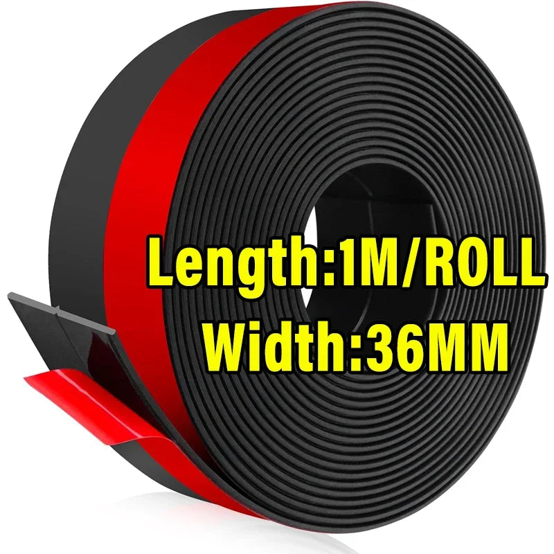 Flexible Unter-Tür-Dichtung selbstklebend – Zugluft, Staub, Lärm stoppen (1, 3 oder 5 Stück)