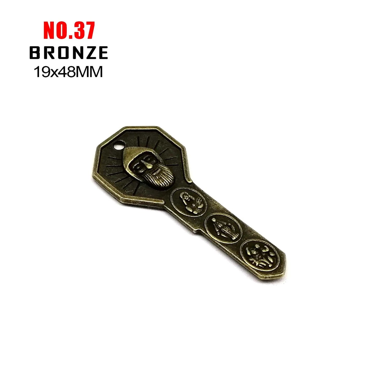 5 Retro Schlüssel Steampunk Charms für kreatives DIY-Projekt