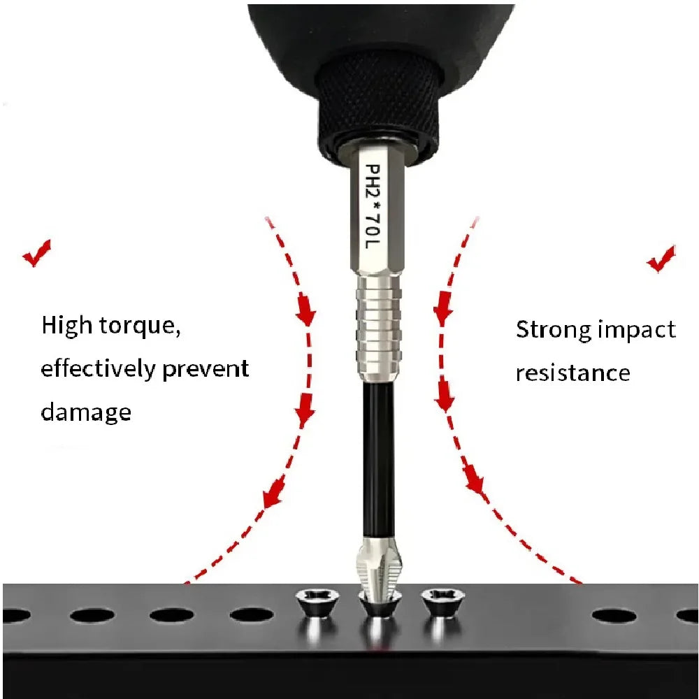 Magnetischer Kreuzschlitz Bohrer für Metall und Holz mit hoher Härte