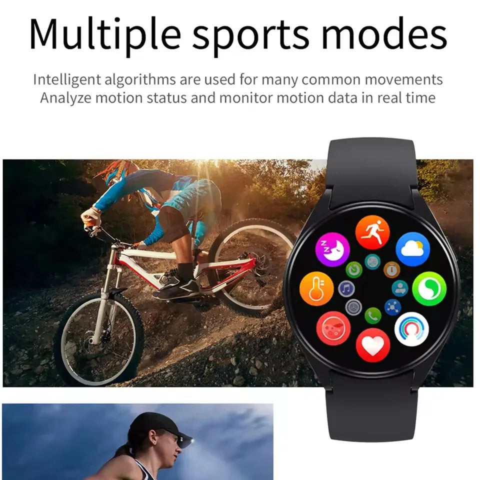 Bluetooth Smartwatch 1 39 Zoll mit Herzfrequenzmonitor und Sportfunktionen