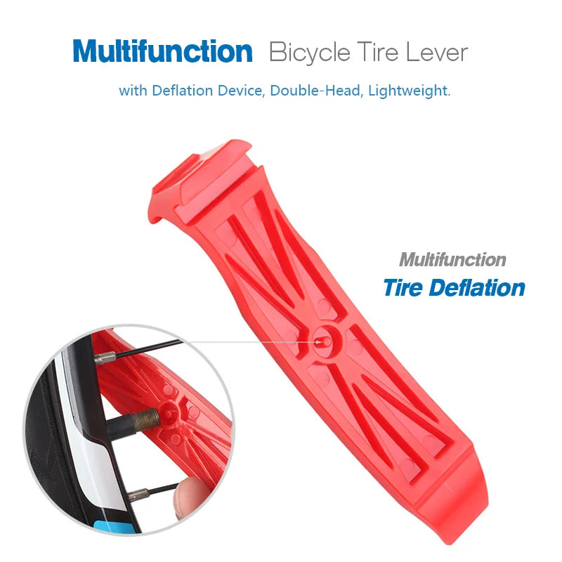 Multifunktionaler Fahrradreifenheber 4-in-1 Reparatur Werkzeug mit Entleerung