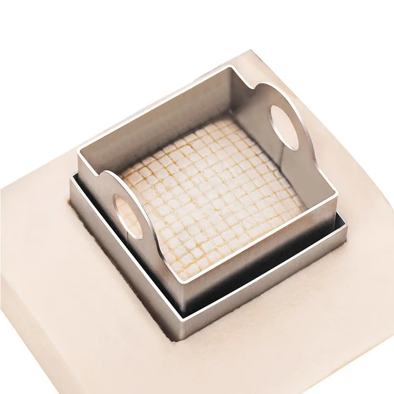 Edelstahl Tofu Presse und Cutter für einfache Zubereitung