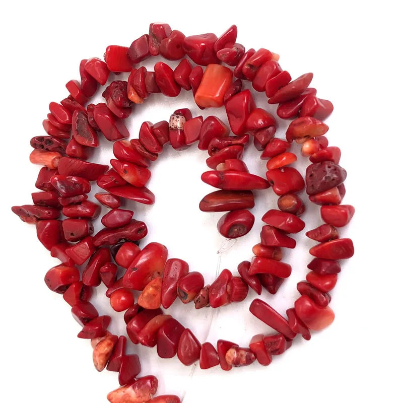 Natürliche unregelmäßige Kristallperlen 5-8mm für DIY Schmuck 16 Zoll