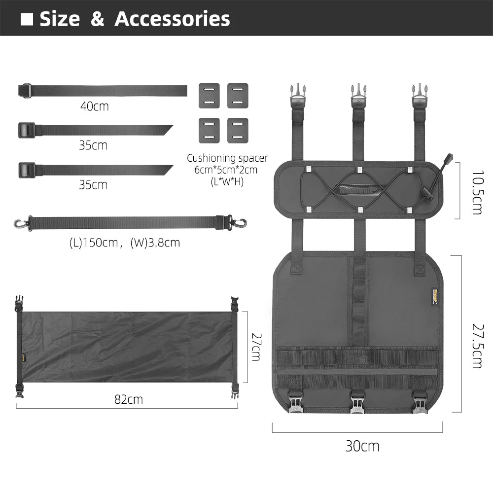 Wasserdichte Fahrrad Lenkertasche 12L mit Trockentasche und Halterung