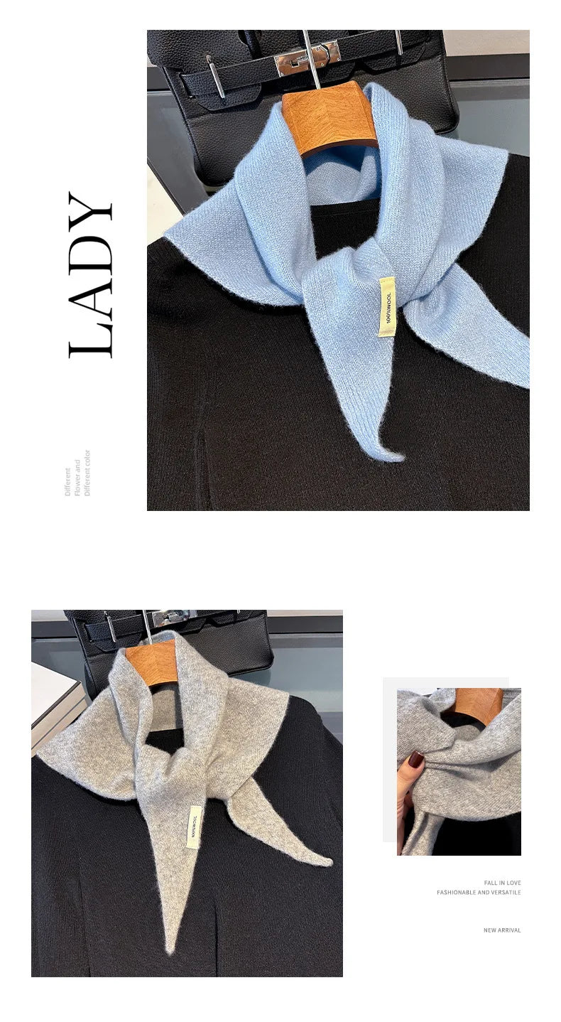 100% Wolle Winter Schal für Frauen – Lange Kaschmir Schals-Yabubest - Home & More