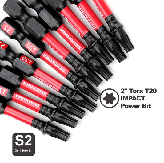 20er Torx Schraubendreher Bit Set T20 magnetisch S2 Stahl Schlagfest
