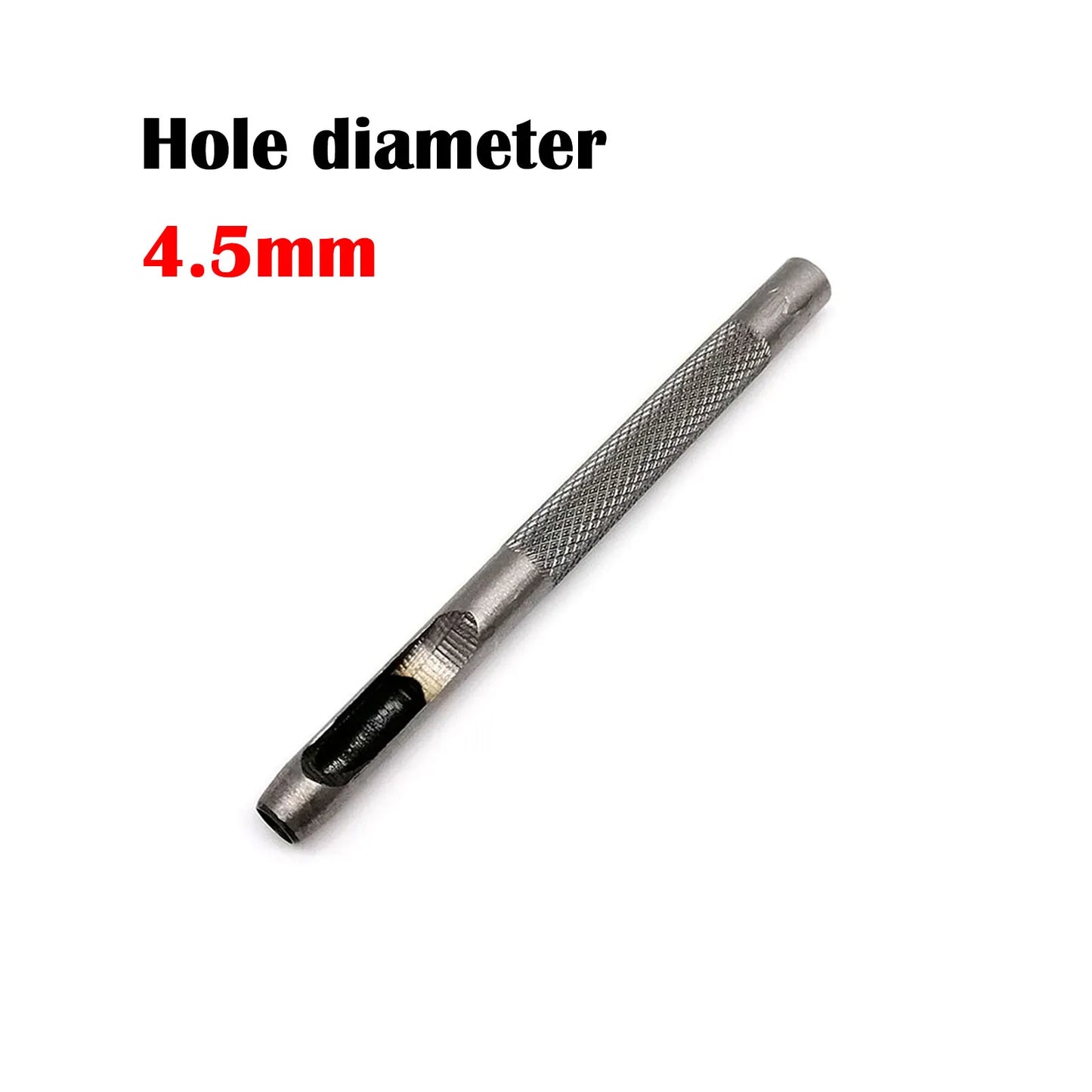 Vielseitiger runder Locher aus 45 Stahl für Lederhandwerk