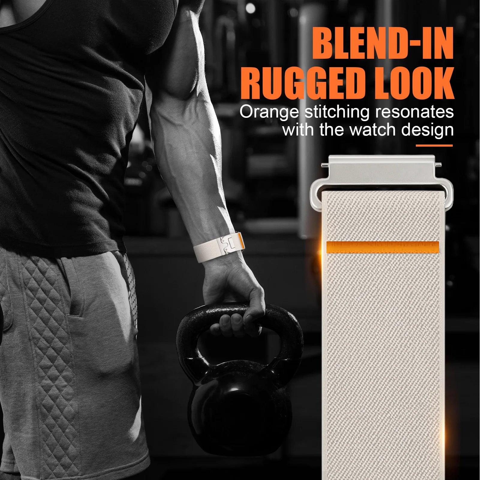 Fallschirmbänder für Samsung Galaxy Watch 7/FE/6/5/pro/4/Classic/Gear s3 18mm 20mm 22mm Sportarmband Huawei GT 2e 3 4 5 Band-Yabubest - Home & More