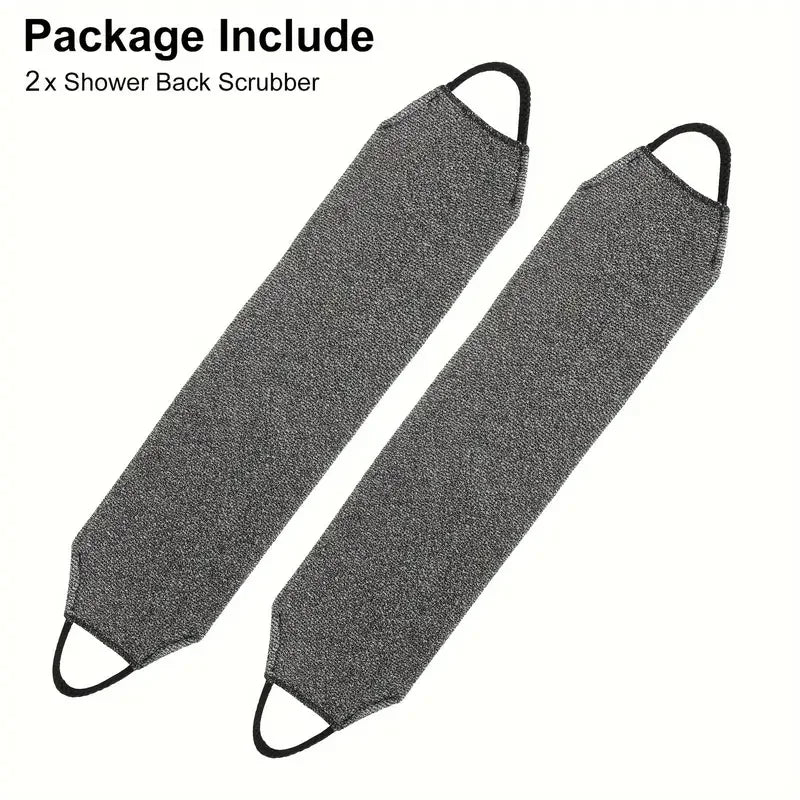 Sanftes Doppelseitiges Körperpeeling mit Nylon Netz Gurt