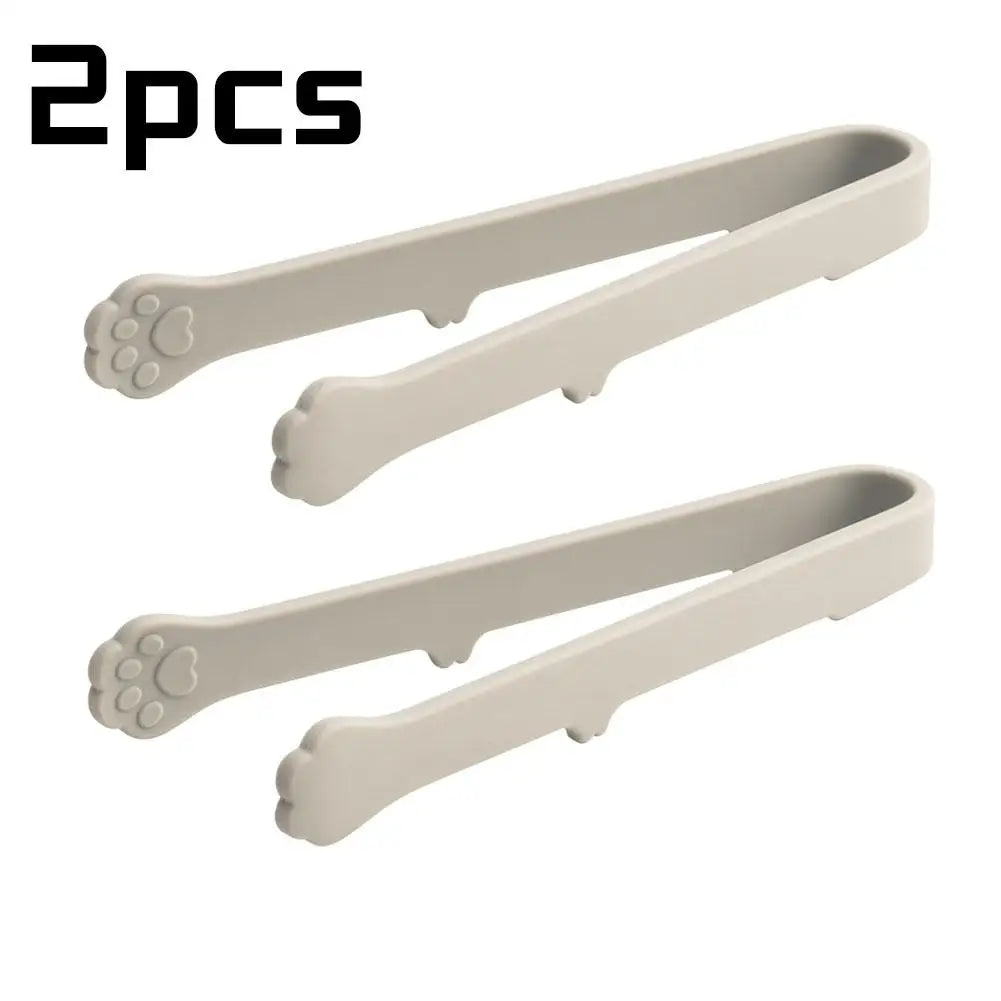 Multifunktionaler Mini Silikon Lebensmittelclip in Katzenpfotenform