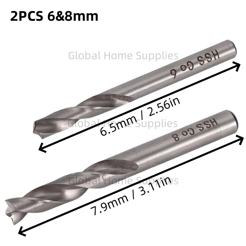 HSS CO Bohrer für Spot Schweiß Entferner in 6mm und 8mm