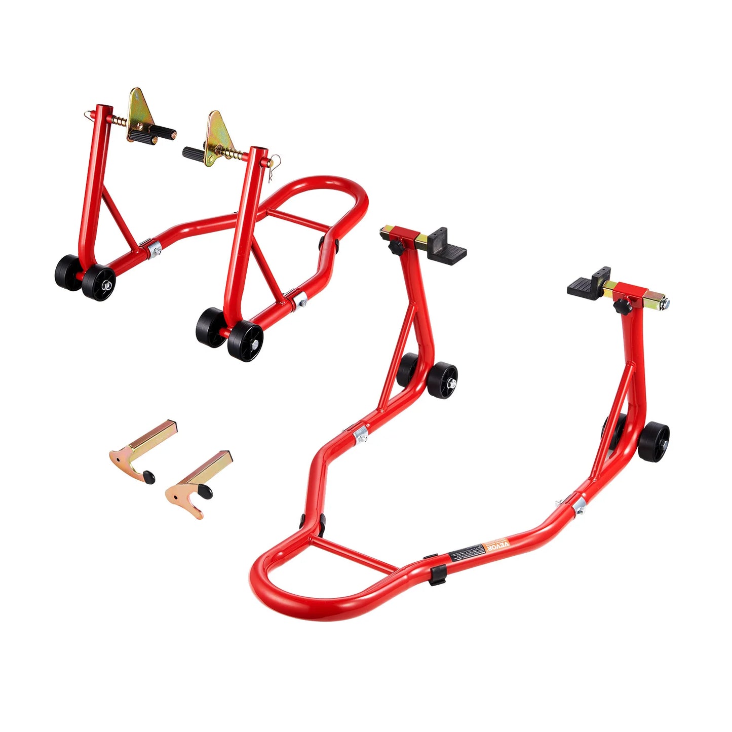 Motorrad-Montagebock-Set 385 kg Vorder- und Hinterrad-Bock