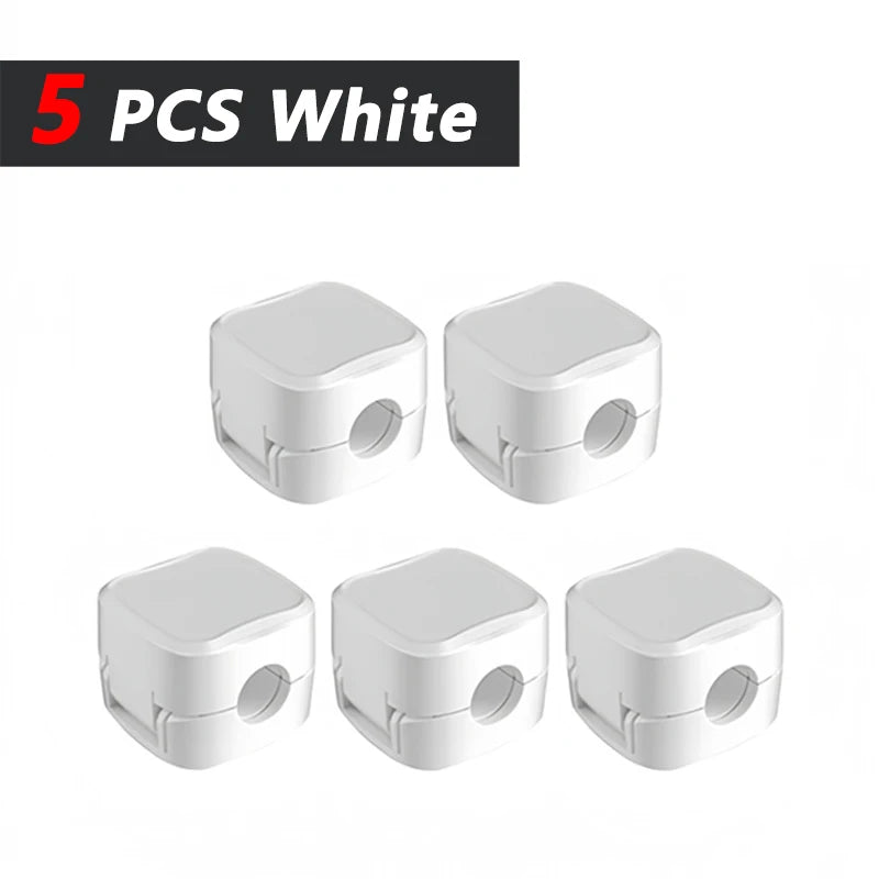 Starke Kabelklemmen Verstellbarer Kabelhalter Selbstklebender Organizer