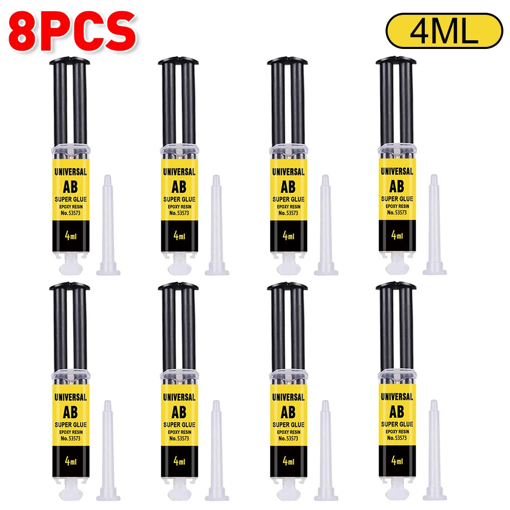 Hochtemperaturbeständiger Epoxidharz-Kleber für Metall und Glas