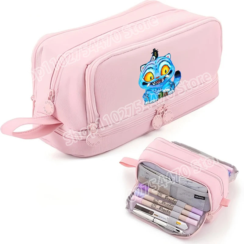 Praktisches Federmäppchen mit kindgerechtem Filmmotiv aus Oxford Stoff