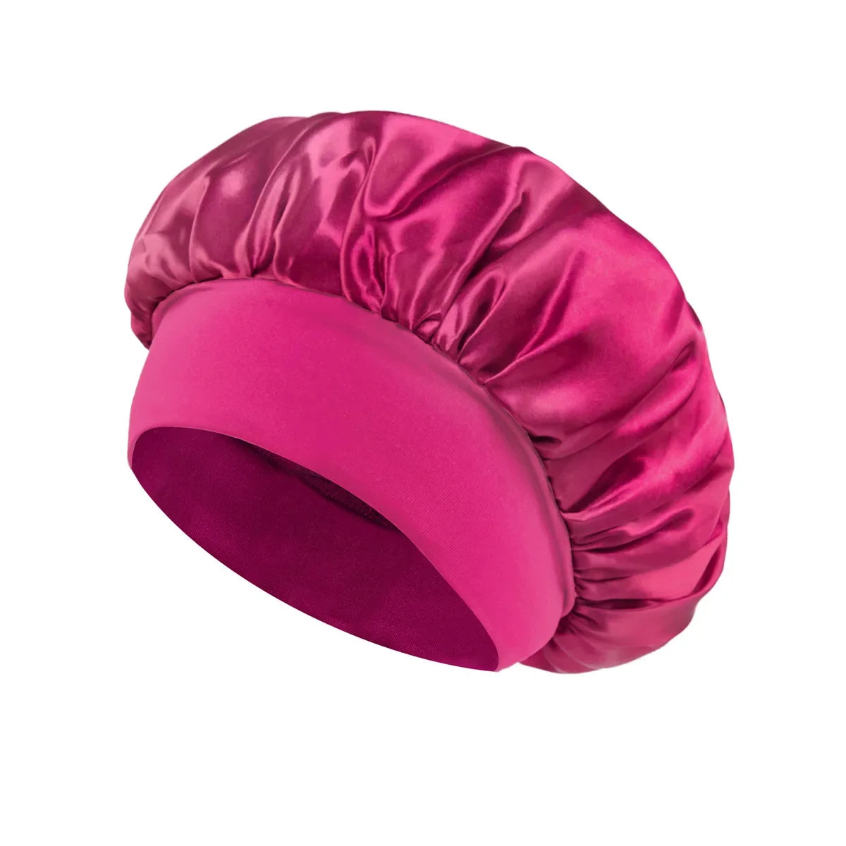 Elegante Satin-Haube für Damen – sanfter Haarsschutz - Komfort allzeit