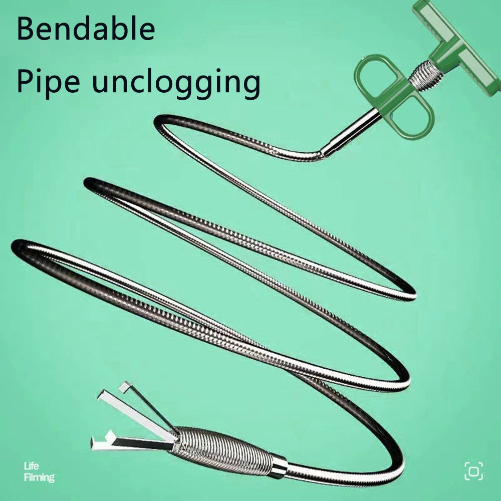 Rohrreiniger Feder Bagger für Abfluss Bad Küche – 60mm 90mm 200mm Längen