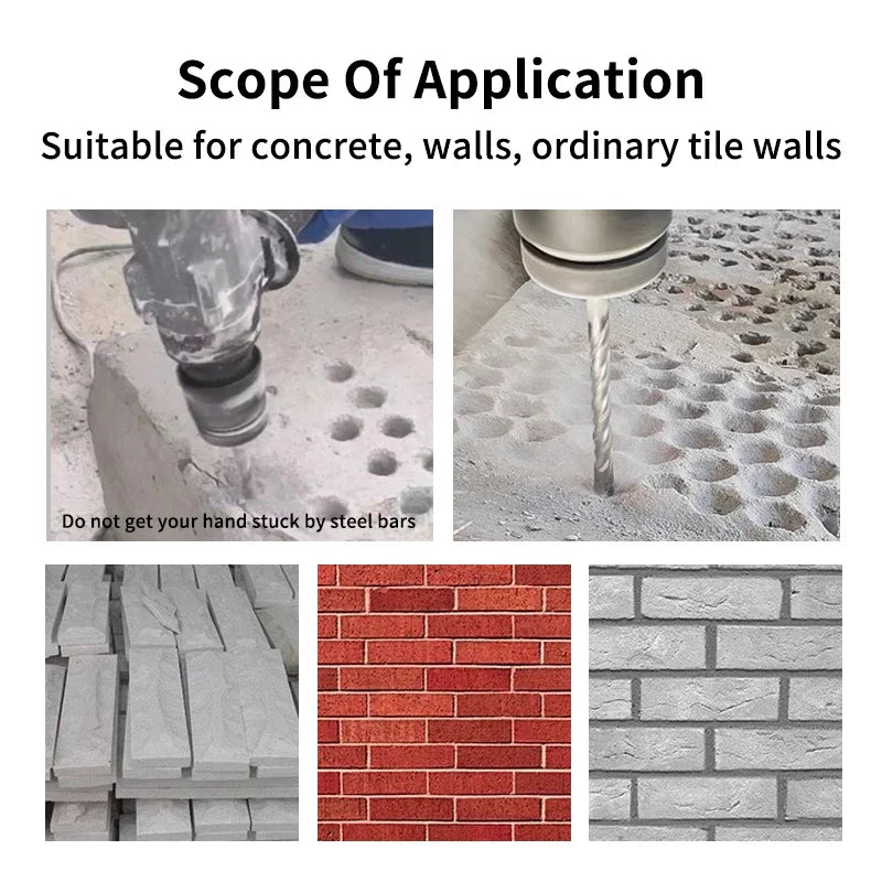 Elektro Hammerbohrer 160 mm SDS Plus für Mauerwerk und Beton