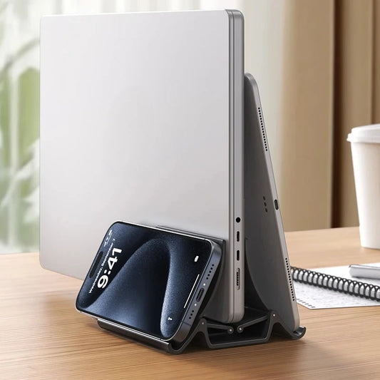 Vertikaler Laptop-Ständer mit Wärmeableitung für MacBook Pro Air HP Dell