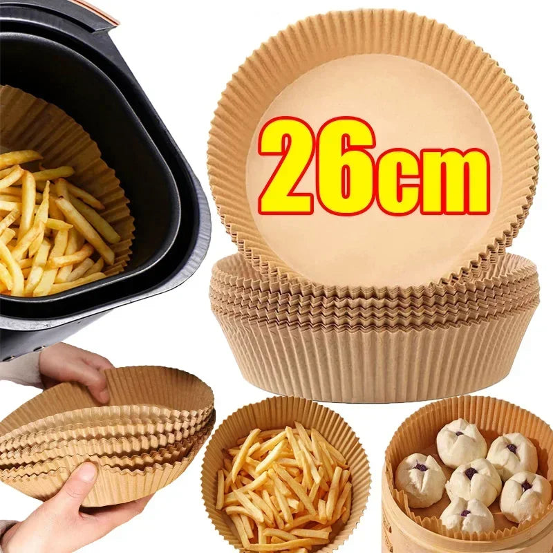 Einweg Kochpapier für Luftfritteuse und Backofen