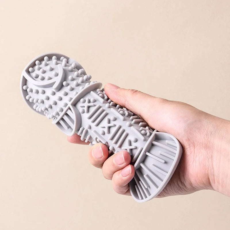 Slow Feeder Leckmatte für Hunde und Katzen mit Saugbasis aus Silikon