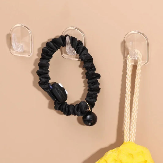 Transparente Mini-Wandhaken selbstklebend für Küche Bad Wohnraum