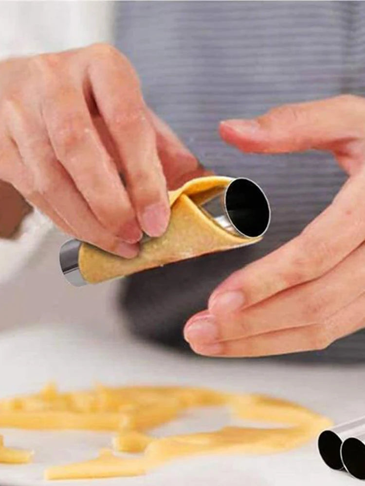 Edelstahl Croissant Formen Set für vielseitiges Backen und DIY Desserts - Yabubest - Home & More